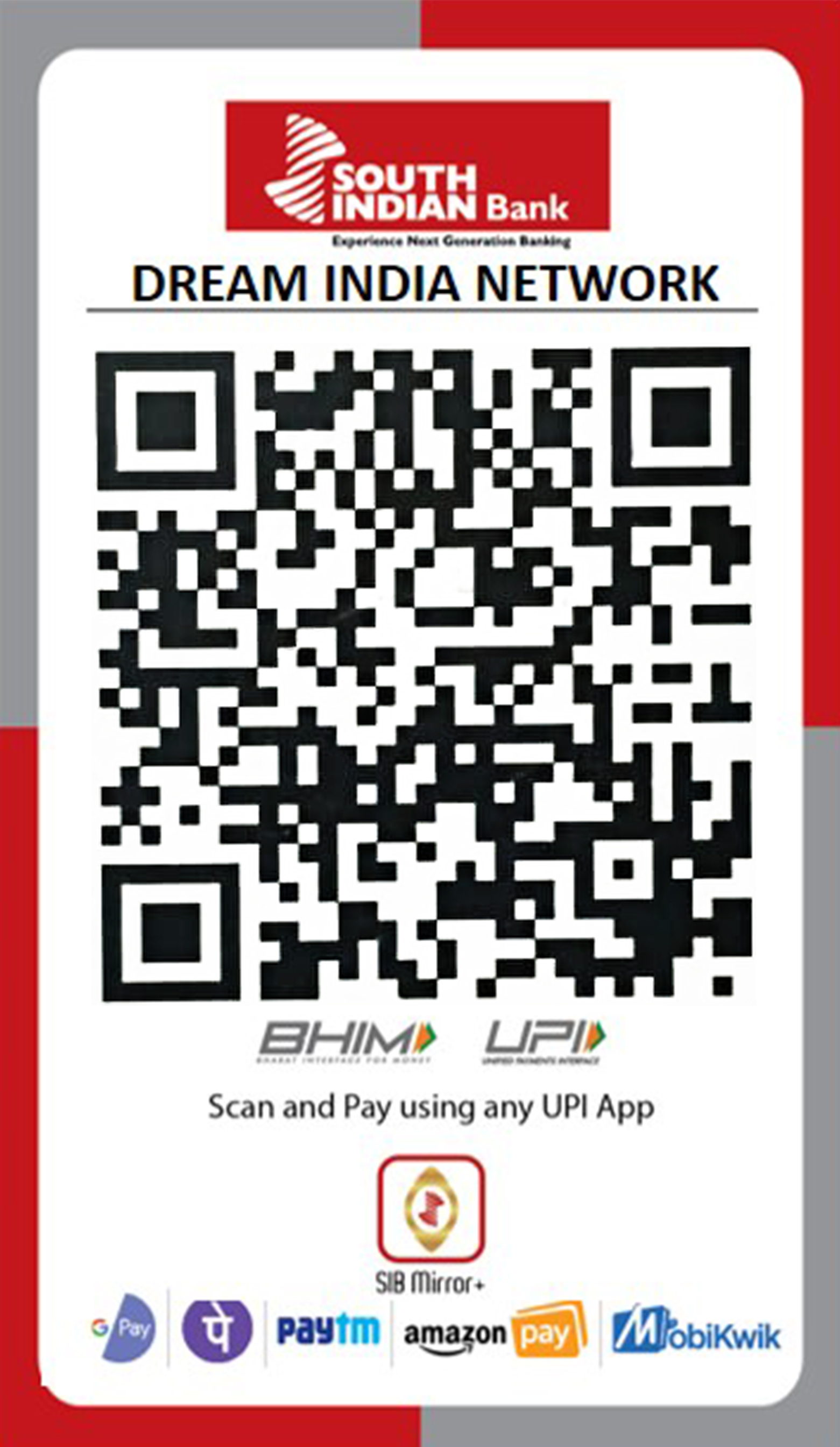Donation QR code